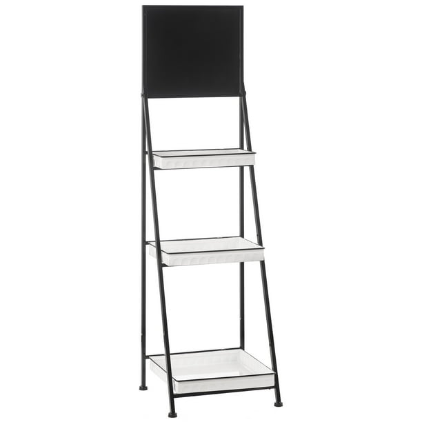 MELANNCO White Chalkboard Numbered Metal Hooks MELANNCO White Chalkboard Numbered Metal Hooks